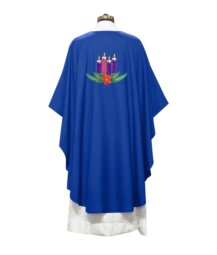 Advent Gothic Chasuble - Gloria