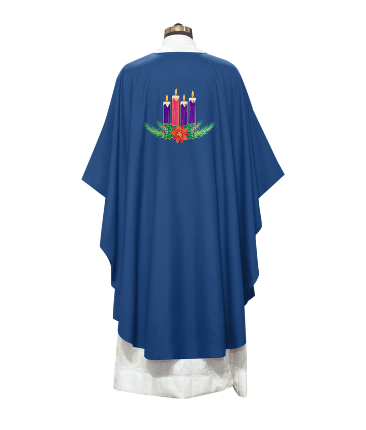 Advent Gothic Chasuble - Gloria
