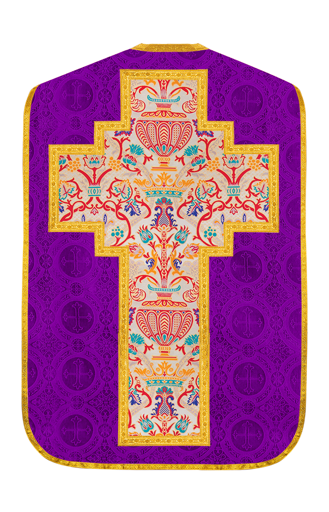 Tapiz de coronación Casulla romana 