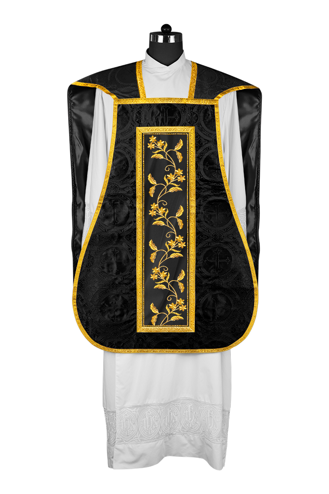 Fiddleback with Floral design