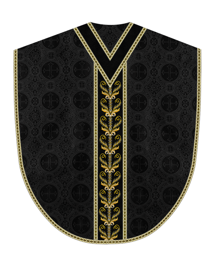 Borromean Chasuble Vestment With Liturgical Trims