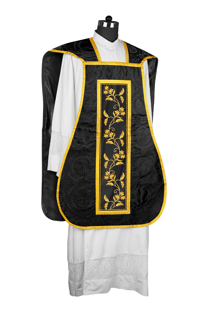 Fiddleback with Floral design