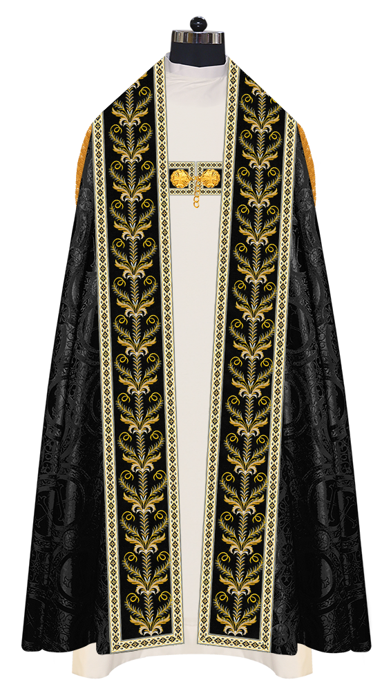 Traditional Embroidered Roman Cope Vestment