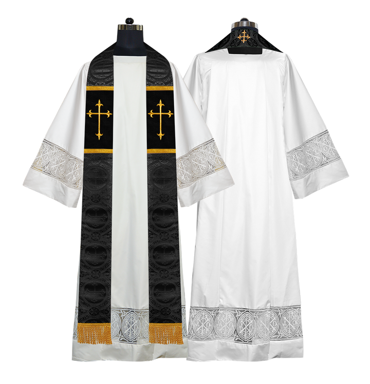 Clergy Stole with Spiritual motif