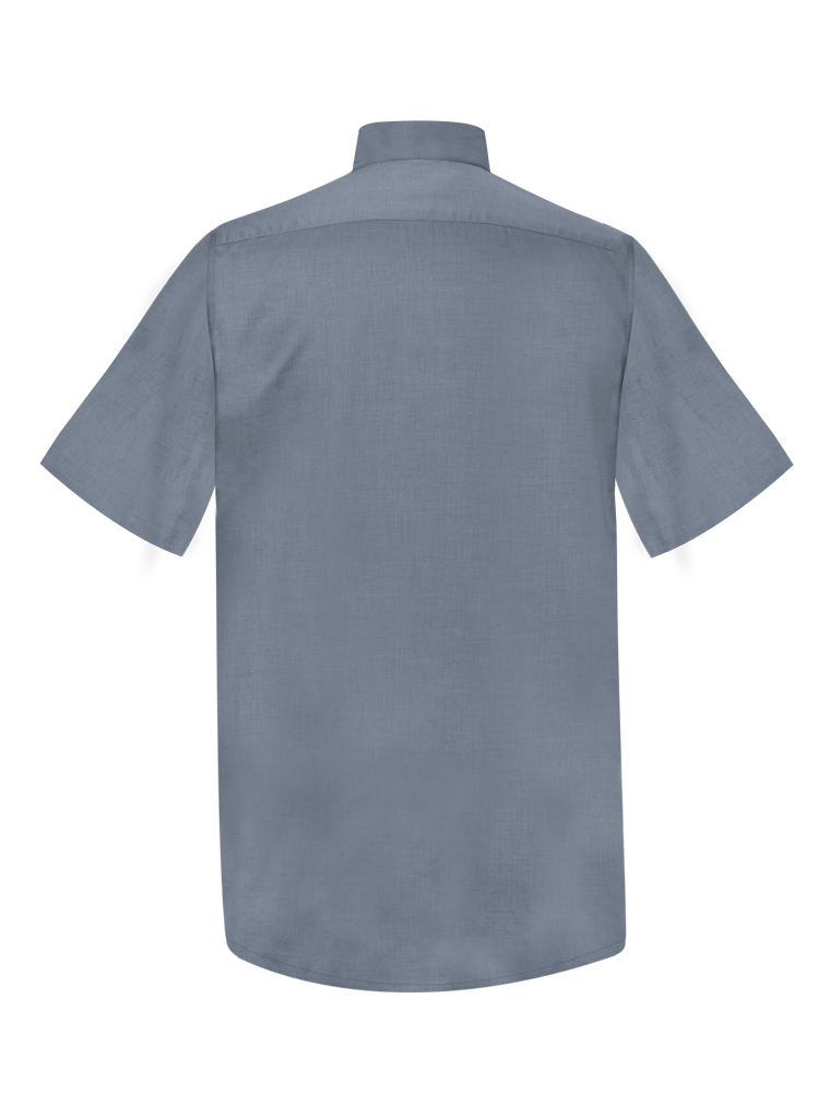 Grey Short Sleeve Clergy Shirt - Tab Collar, PSG VESTMENTS