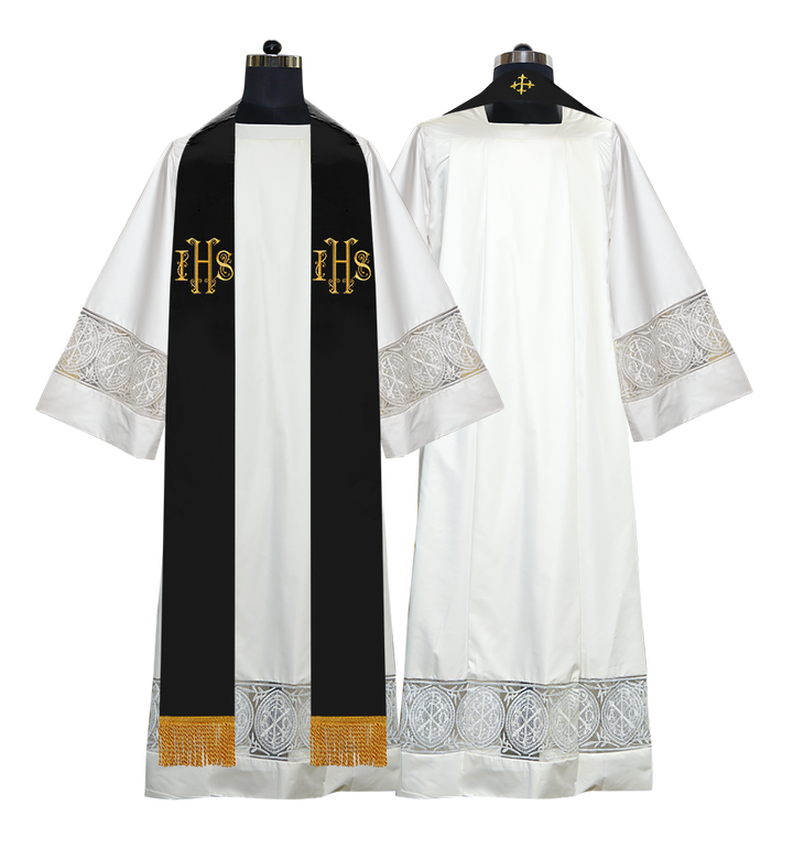 Embroidered Motif Ordination Stole