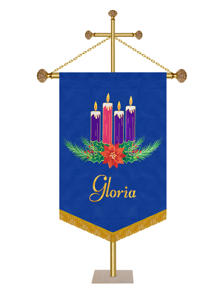 Advent Church Banner - Gloria