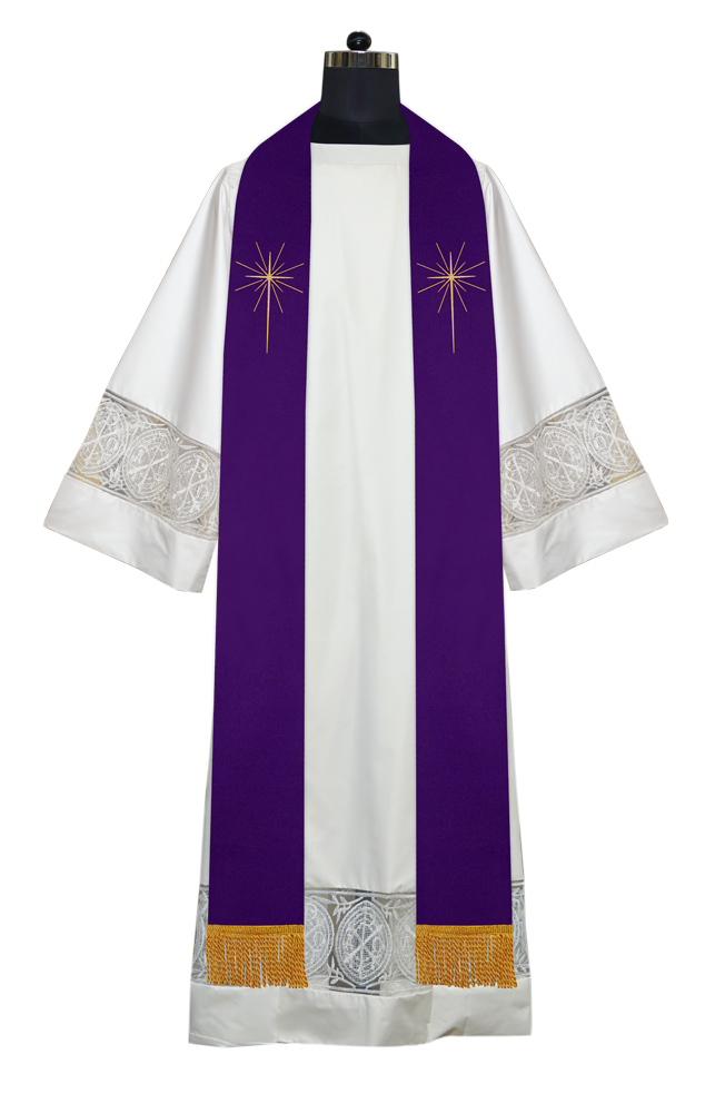 Advent Chasuble - O Come let Us Adore Him