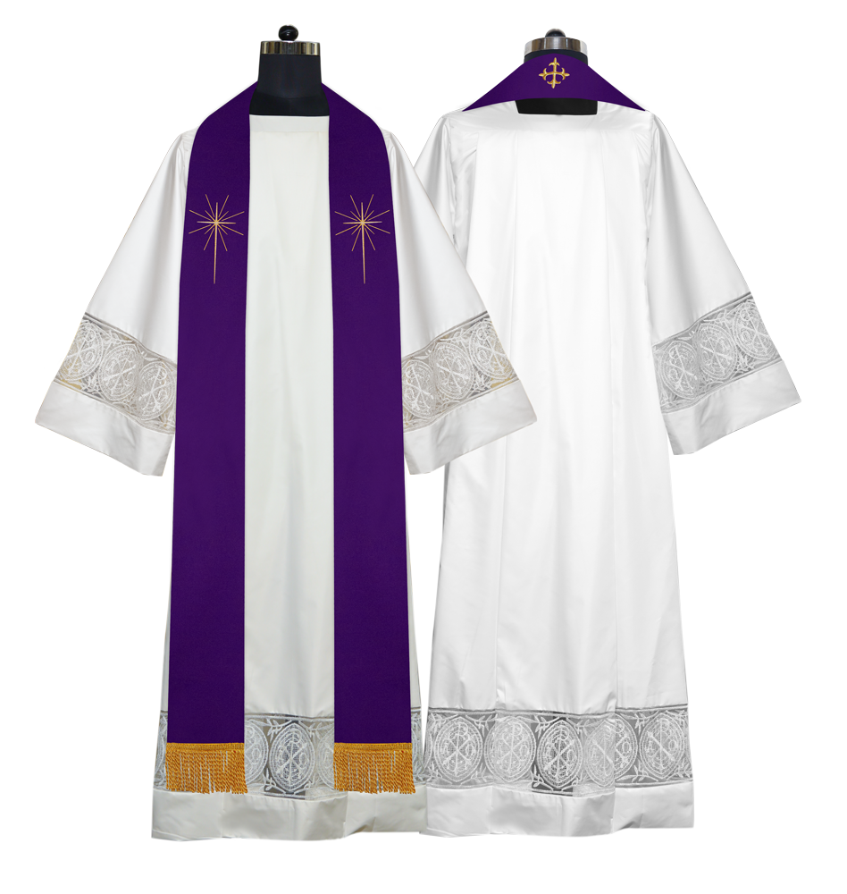 Advent Chasuble - O Come let Us Adore Him