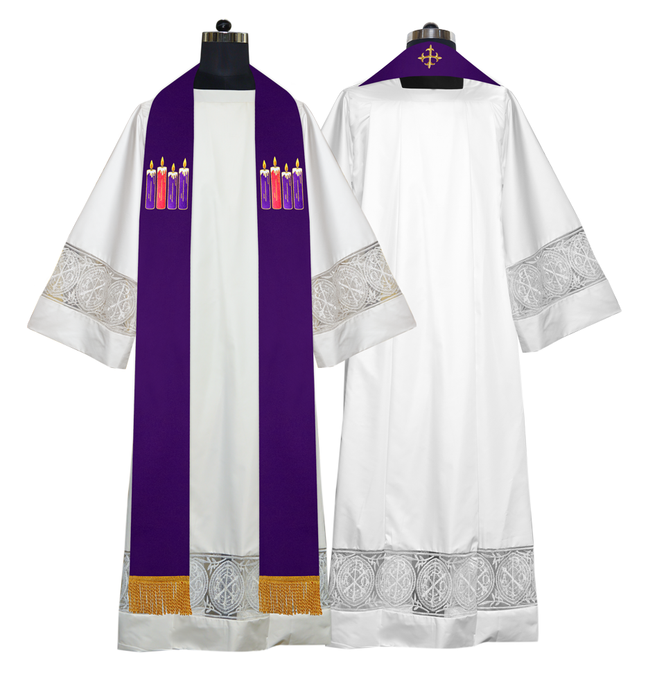 Advent Gothic Chasuble - Gloria