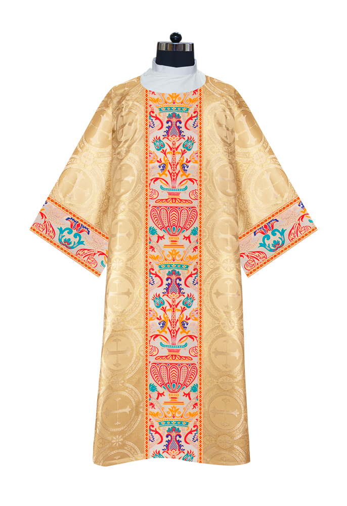 Coronation Tapestry Dalmatics Vestment with Trims