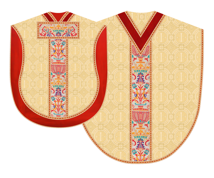 Coronation Tapestry Borromean Chasuble with Trims