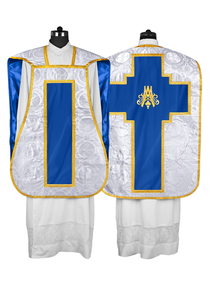 Marian Roman Chasuble Vestment