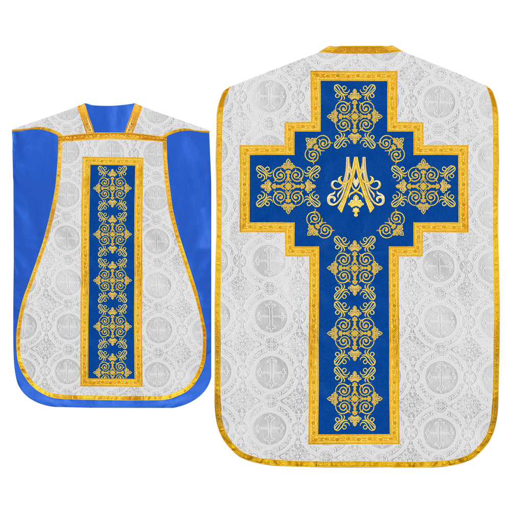 Marian Roman Chasuble Vestment