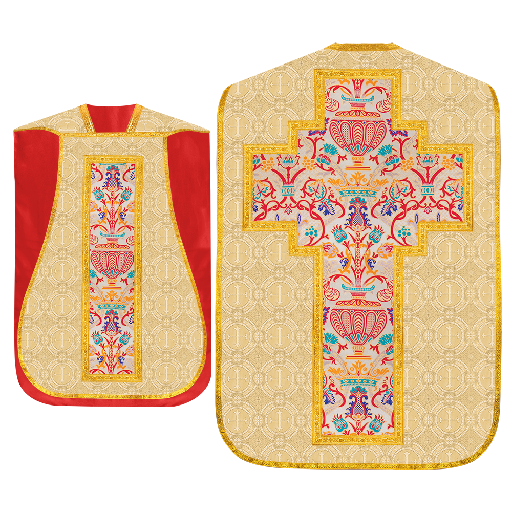 Tapiz de coronación Casulla romana 