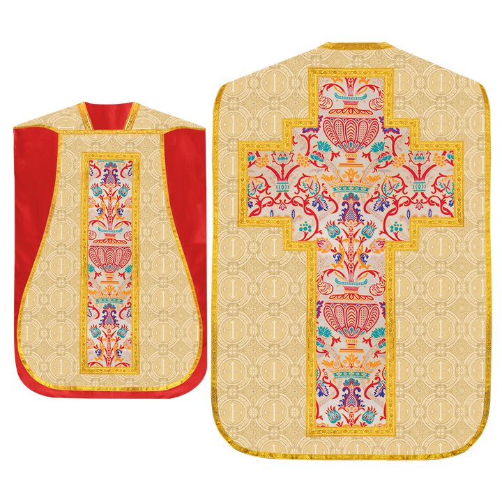 Tapiz de coronación Casulla romana 