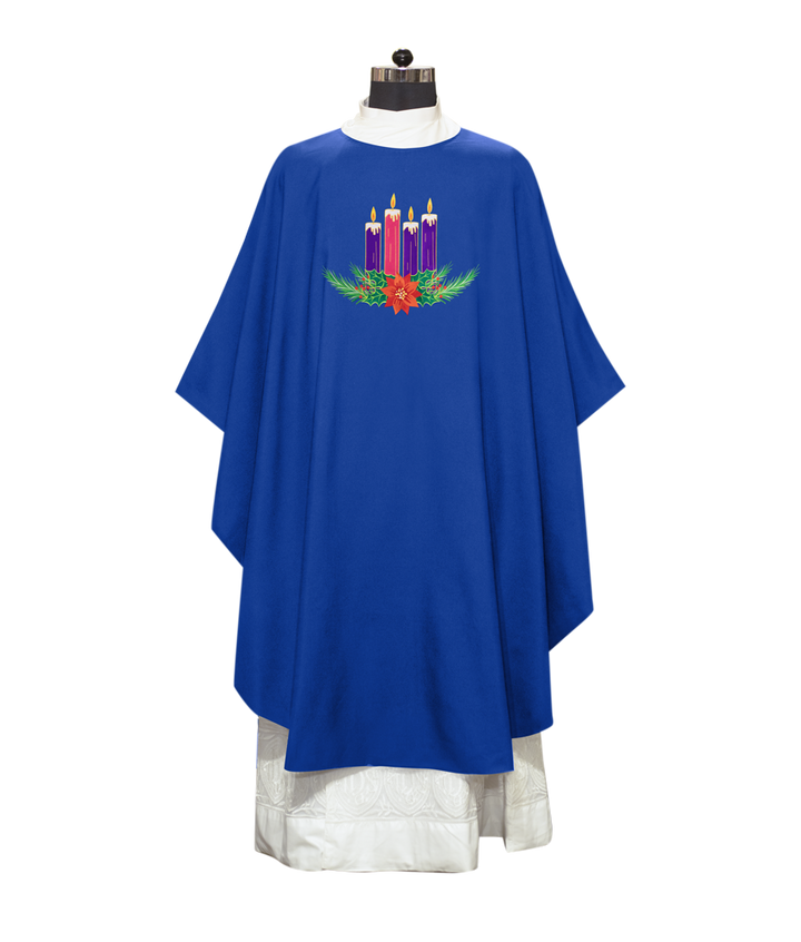 Advent Gothic Chasuble - Gloria