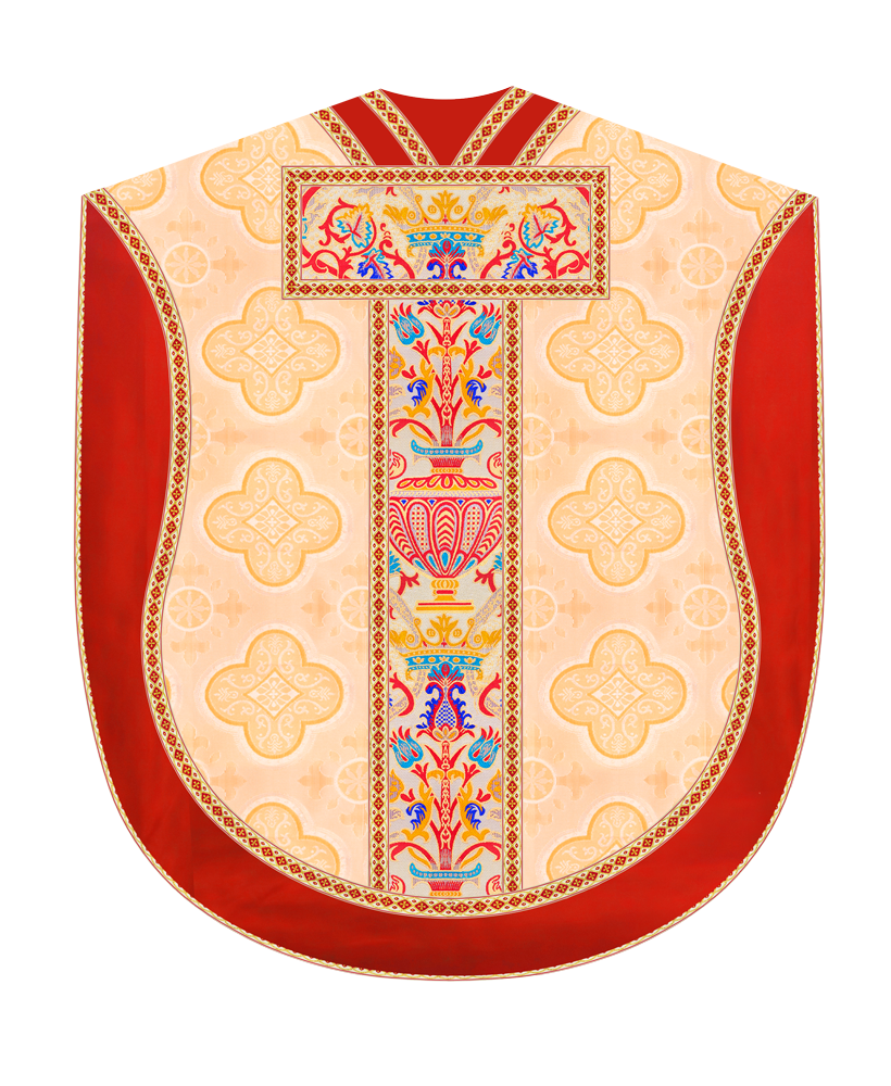 Coronation Tapestry Borromean Chasuble with Trims