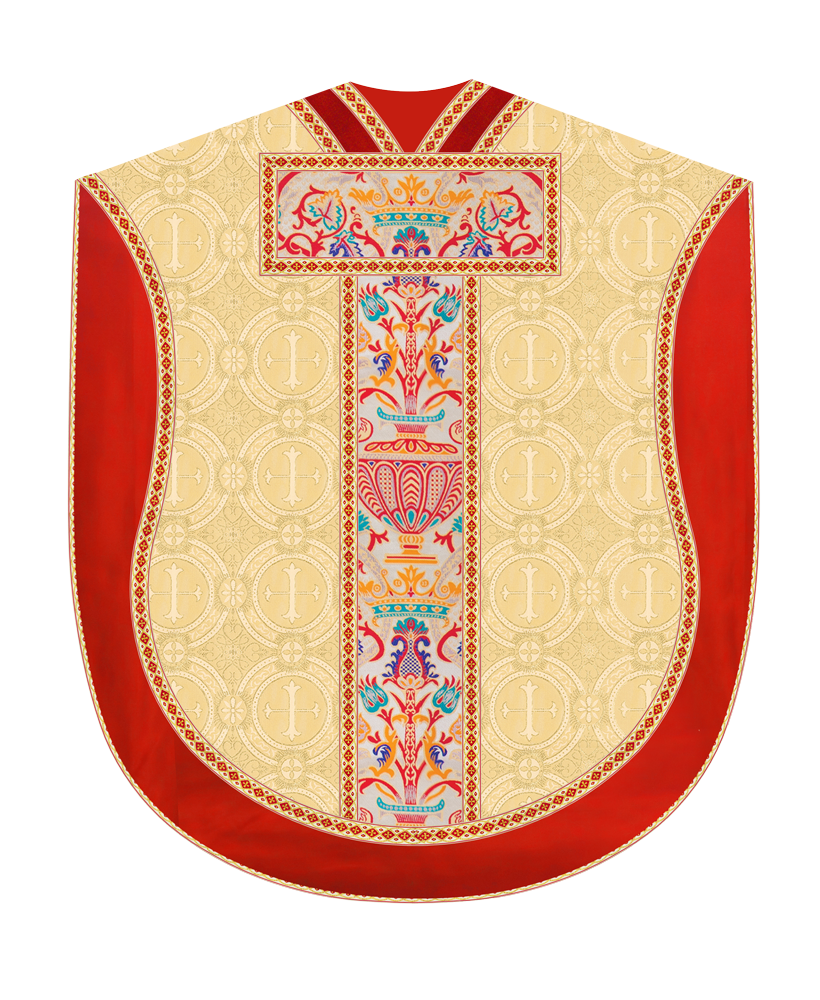 Coronation Tapestry Borromean Chasuble with Trims