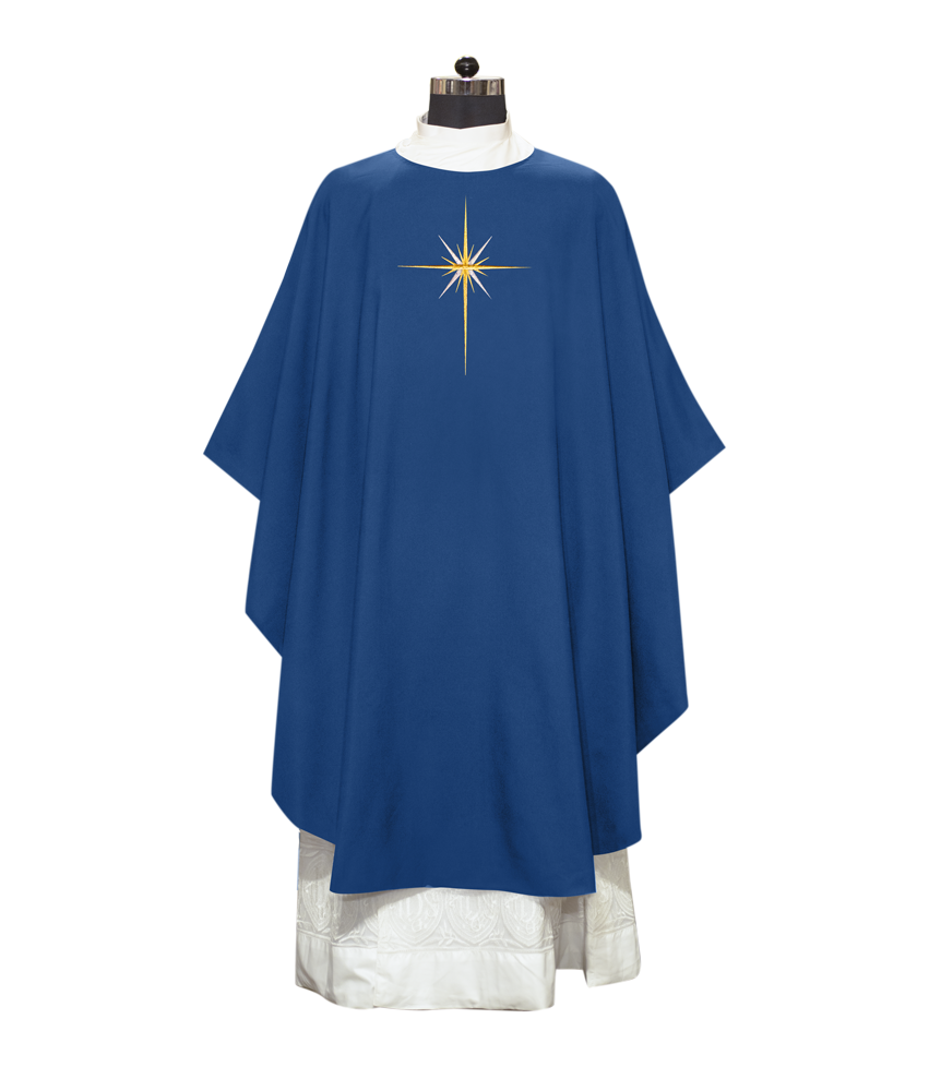 Casulla gótica de Adviento - Noche de paz