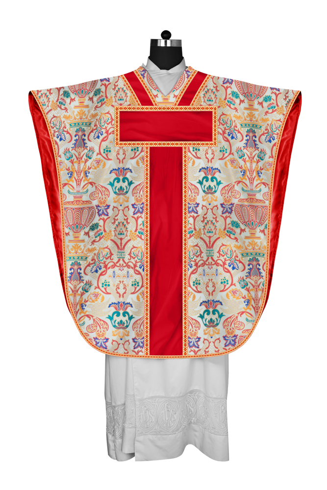 Tapestry Borromean Chasuble with Trims