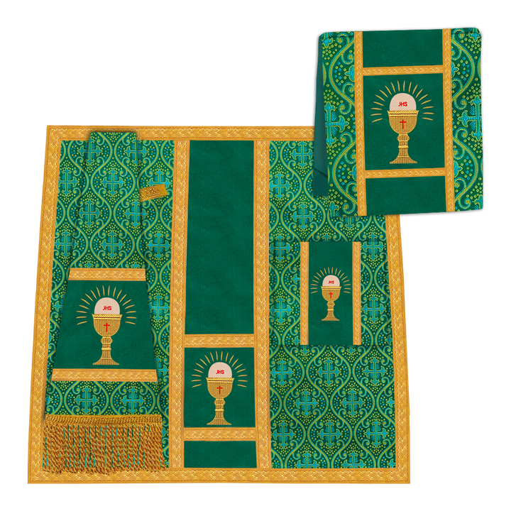 Gothic Chasuble with Cross Braided Trims