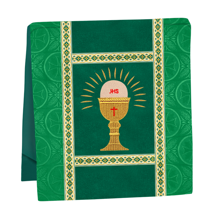 Altar Mass Set with Detailed Motif Embroidery