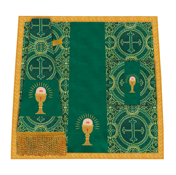 Liturgical Altar Mass Set with adorned motif