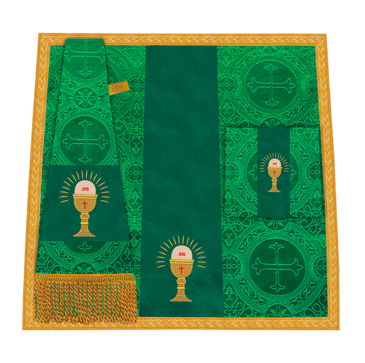 Liturgical Altar Mass Set with adorned motif