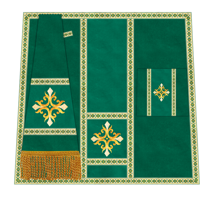 Liturgical Mass set with Cross