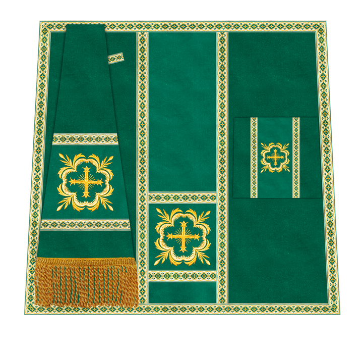 Liturgical Mass set with Cross