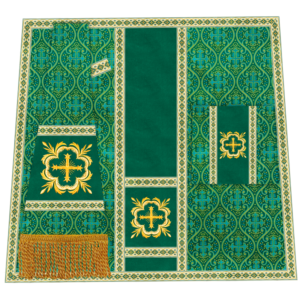 Liturgical Mass set with Cross