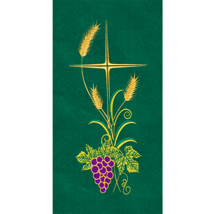 Deacon stole with Wheat and Grapes Embroidery