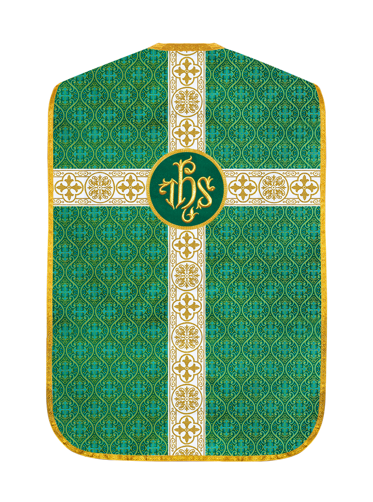 Roman Catholic Chasuble with Spiritual Motif