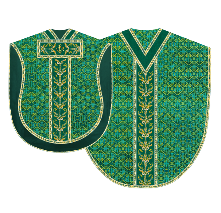 Borromean Chasuble Vestment With Liturgical Trims