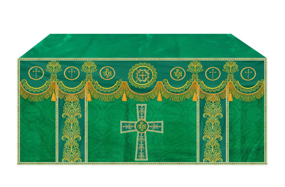 Altar Parament with Motif and Trims