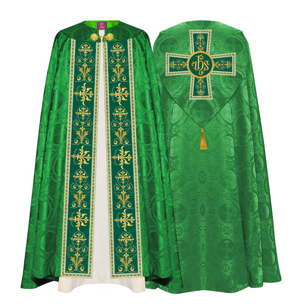 Gothic Cope Vestments With Colour Trims