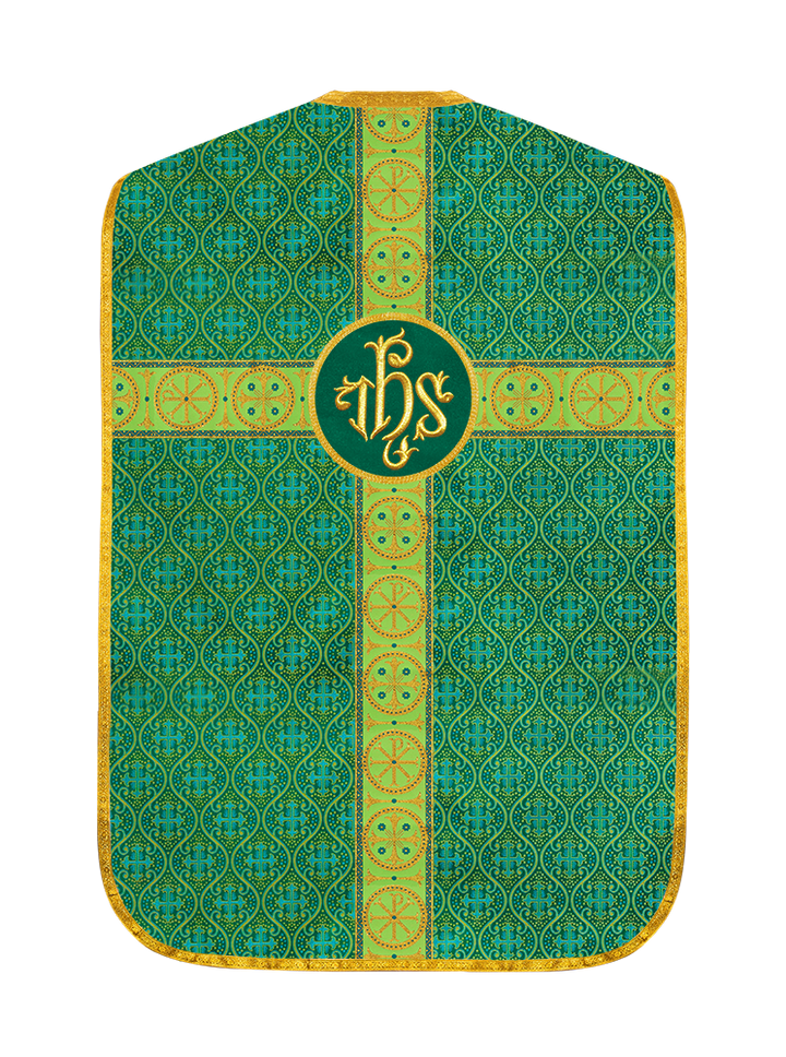 Roman Chasuble with Adorned Orphrey