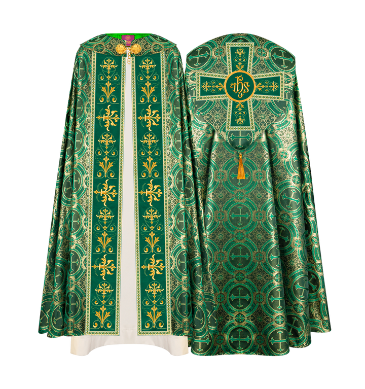 Gothic Cope Vestments With Colour Trims