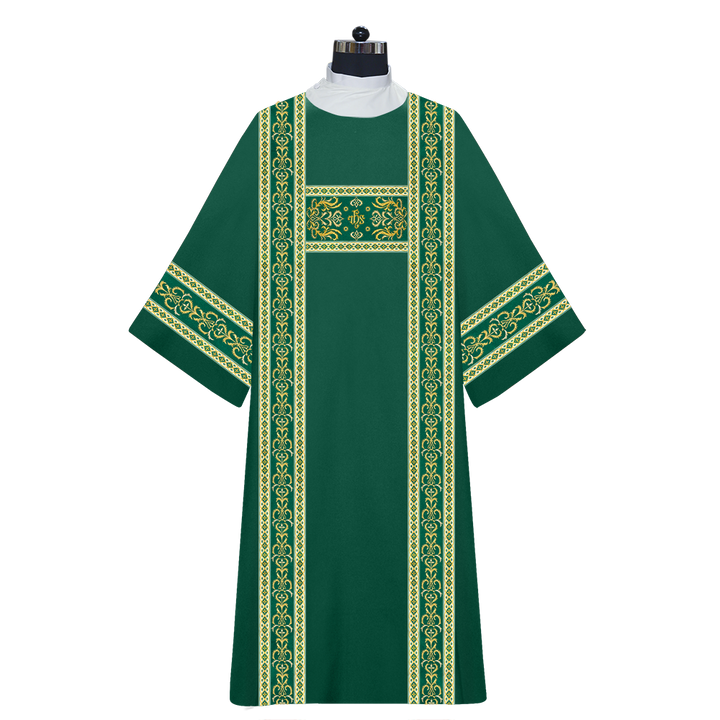 Dalmatics Vestments Enhanced With Woven Braids