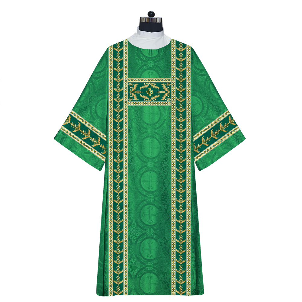 Dalmatics Vestments With Adorned Orphrey and Trims