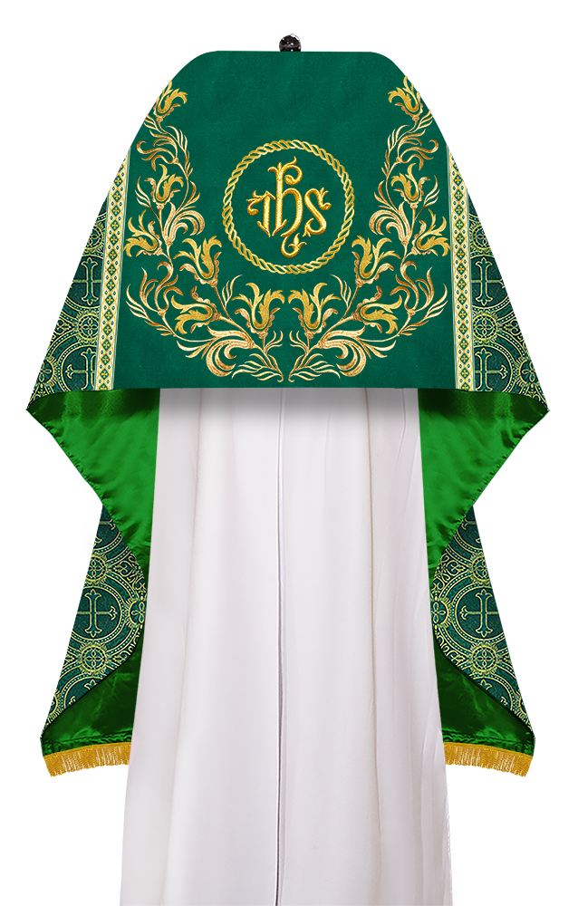 Humeral Veil Vestment with Embroidery Motif