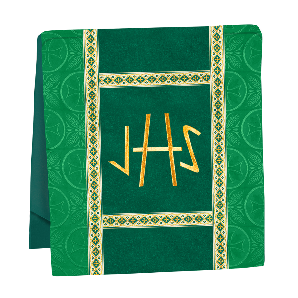 Altar Mass Set with Detailed Motif Embroidery