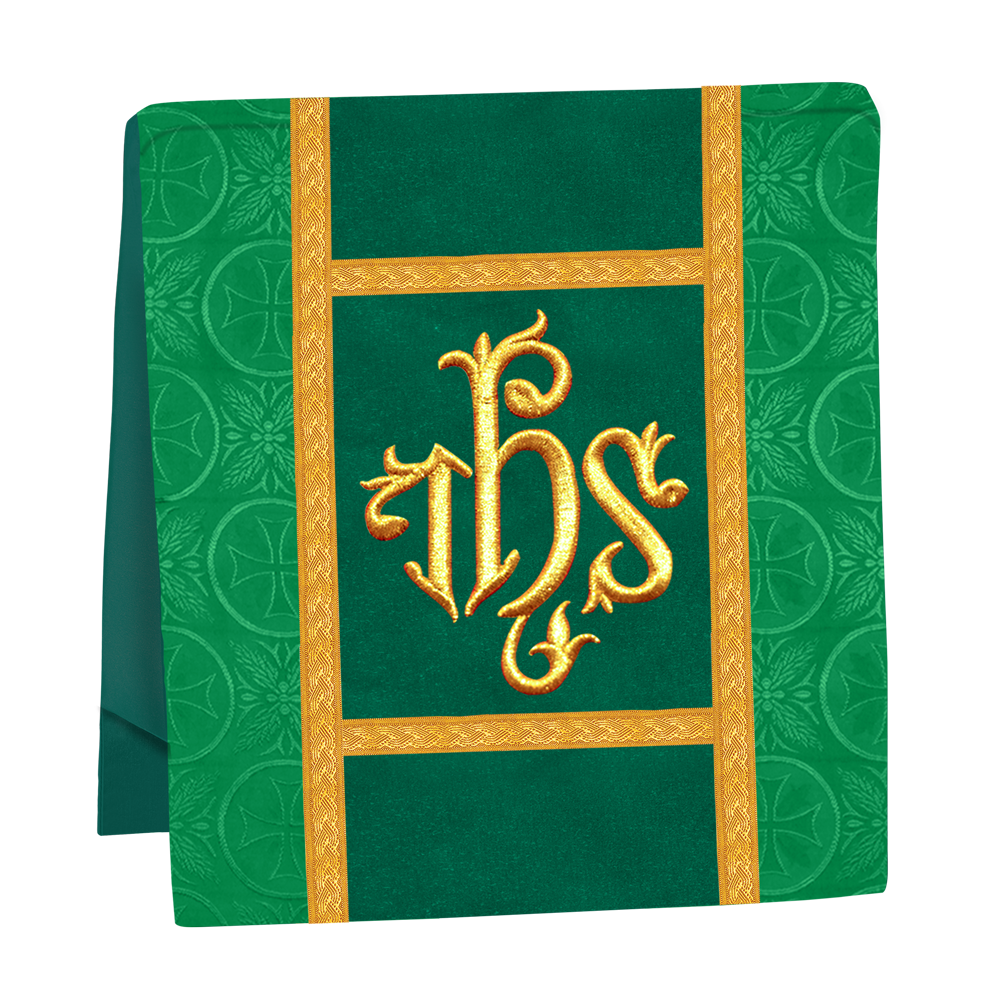 Handcrafted Altar Mass Set with Embroidered Motif