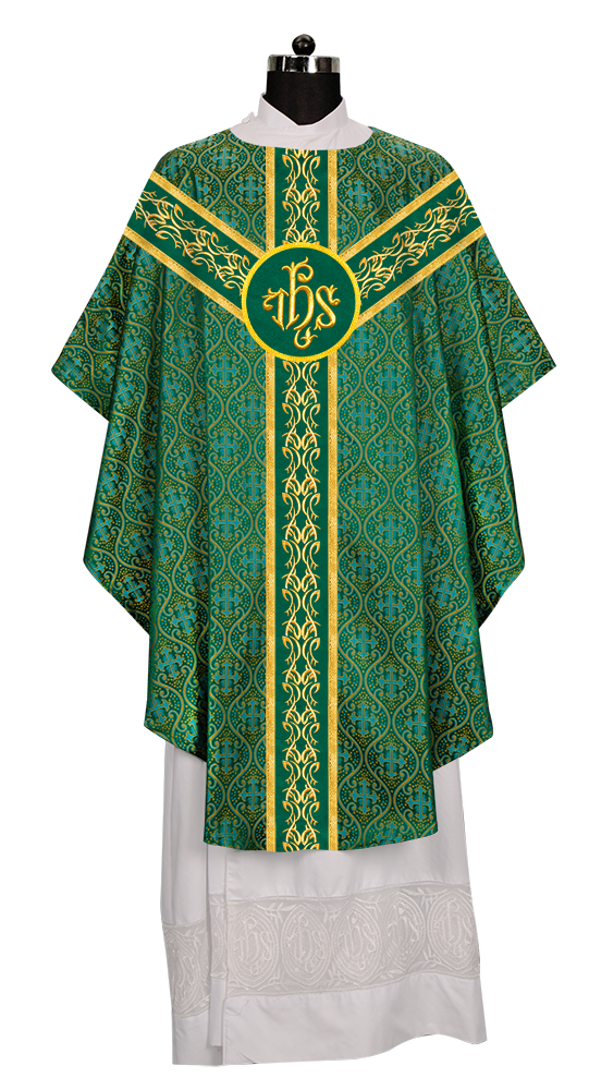 Gothic Chasuble with Adorned Designs