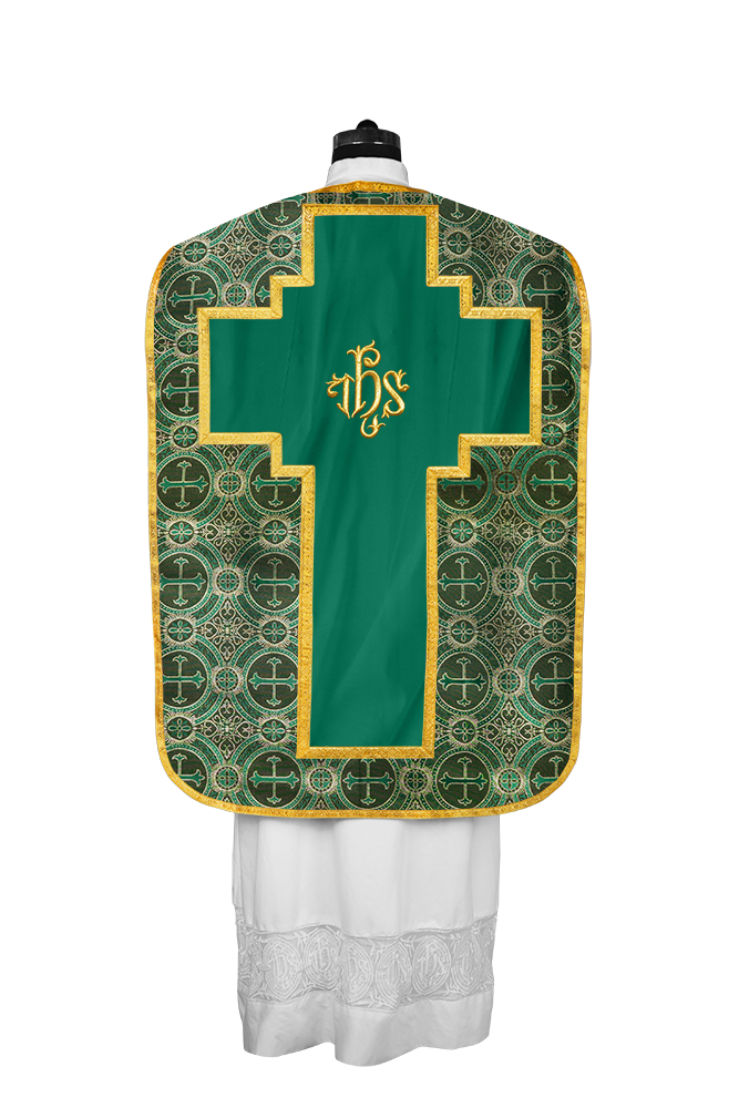 Fiddleback with spiritual motif