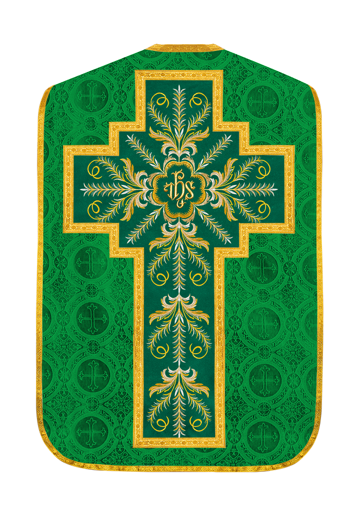 Roman Chasuble with liturgical motifs