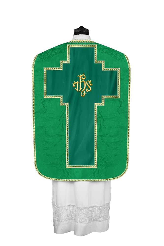 Roman chasuble with Motif and Trims