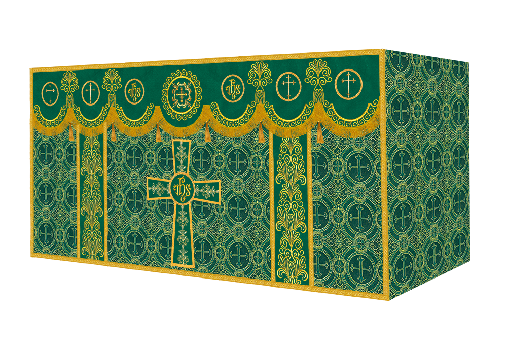 Altar Cloth with Liturgical Motif