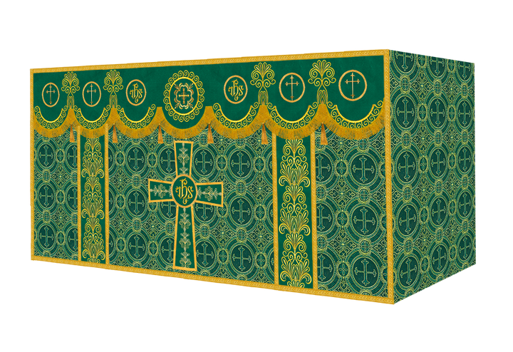 Altar Cloth with Liturgical Motif